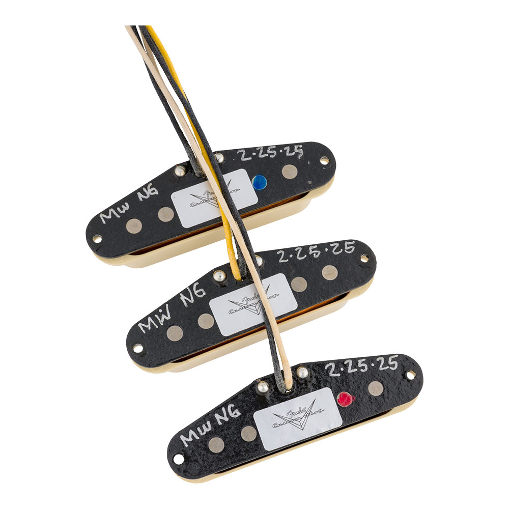 Fender フェンダー Custom Shop Ancho Poblano Stratocaster Pickups Set of 3 ピックアップ 裏面