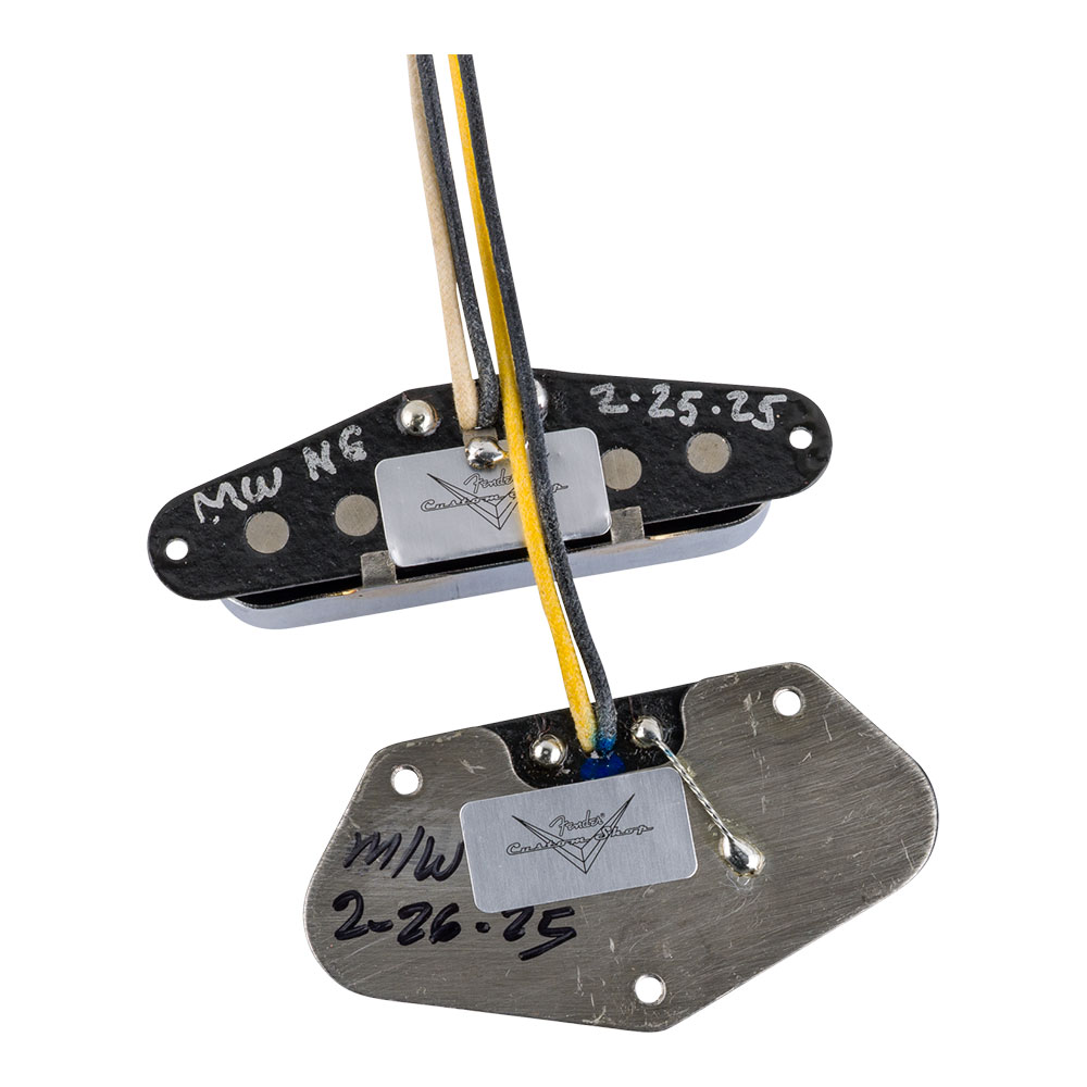 Fender フェンダー Custom Shop ’50/’51 Blackguard Telecaster Pickups Set of 2 ピックアップ 裏面
