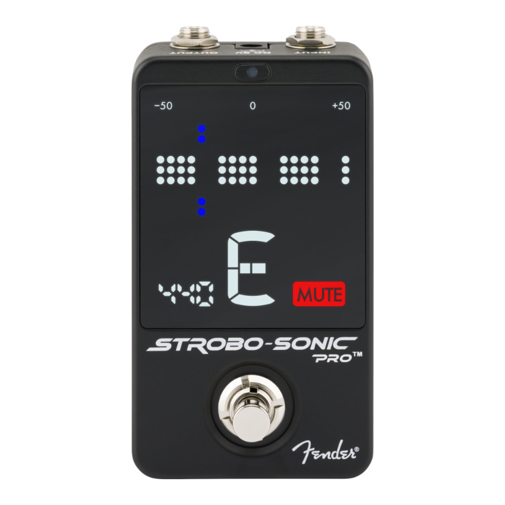 Fender フェンダー Strobo-Sonic Pro Tuner Pedal ペダルチューナー フロント画像1