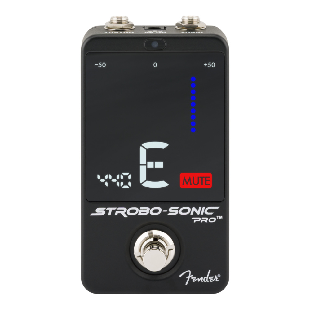 Fender フェンダー Strobo-Sonic Pro Tuner Pedal ペダルチューナー フロント画像2