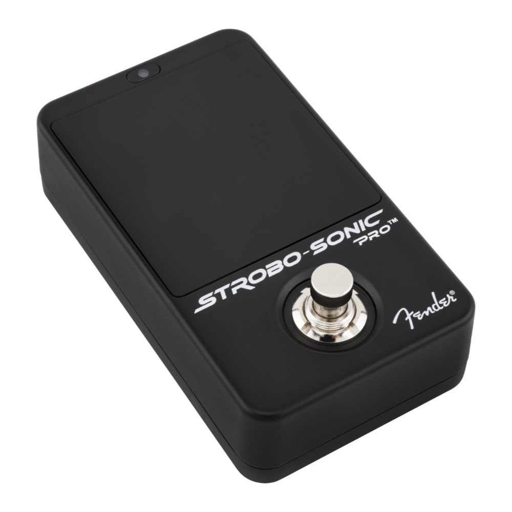 Fender フェンダー Strobo-Sonic Pro Tuner Pedal ペダルチューナー 斜めアングル画像