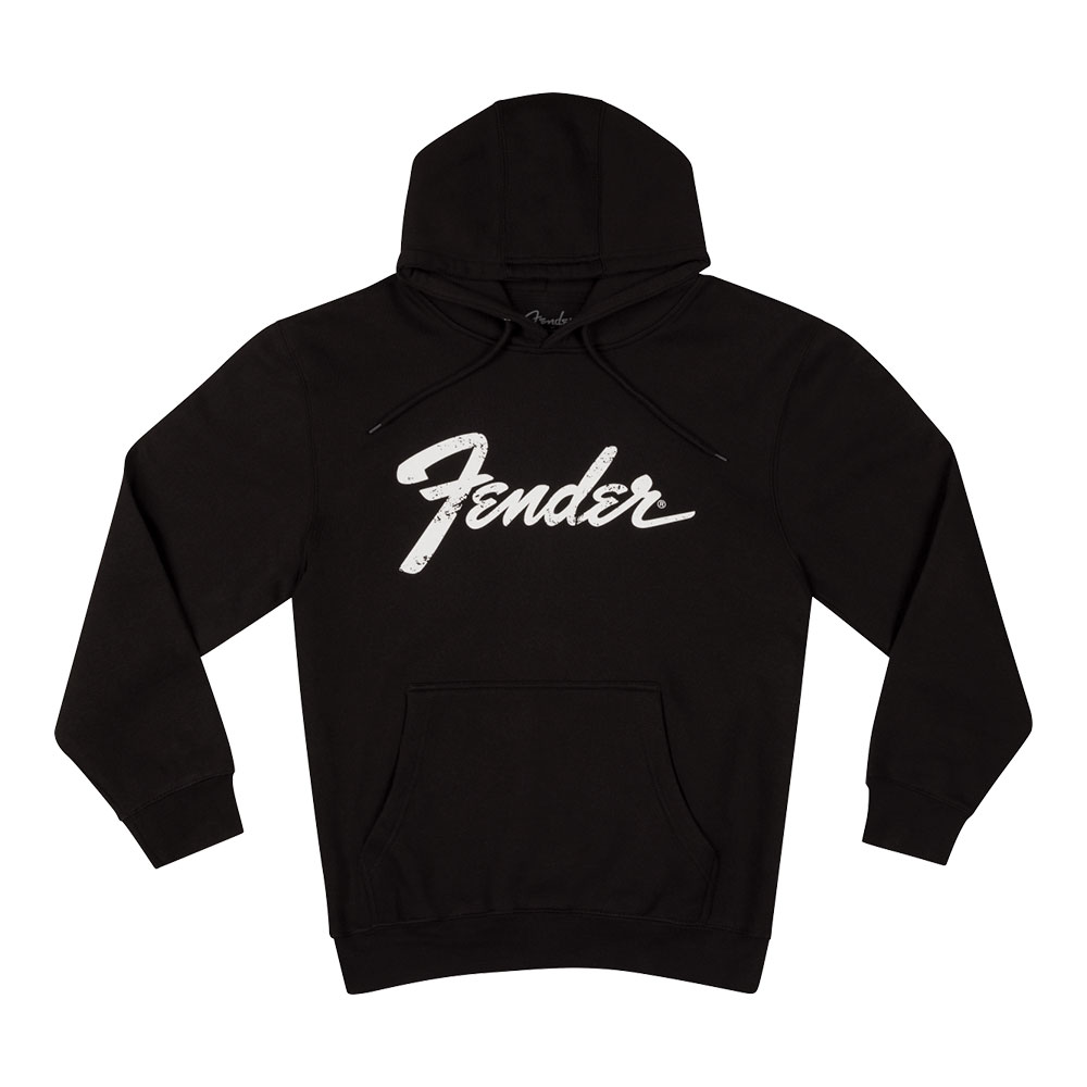 Fender フェンダー Logo Date Back Hoodie Black XXLサイズ 長袖 パーカー フーディ