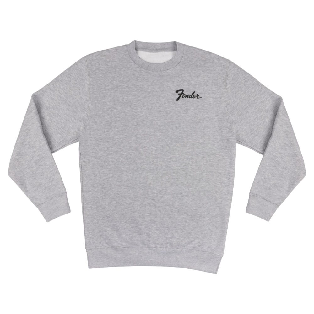 Fender フェンダー SM TRANS LOGO SWEATSHIRT ATH GRAY XL スウェットシャツ