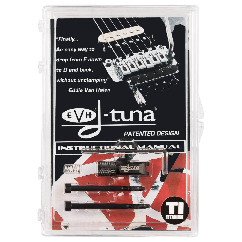 EVH イーブイエイチ D-Tuna Black Titanium チタン製 ギターパーツ