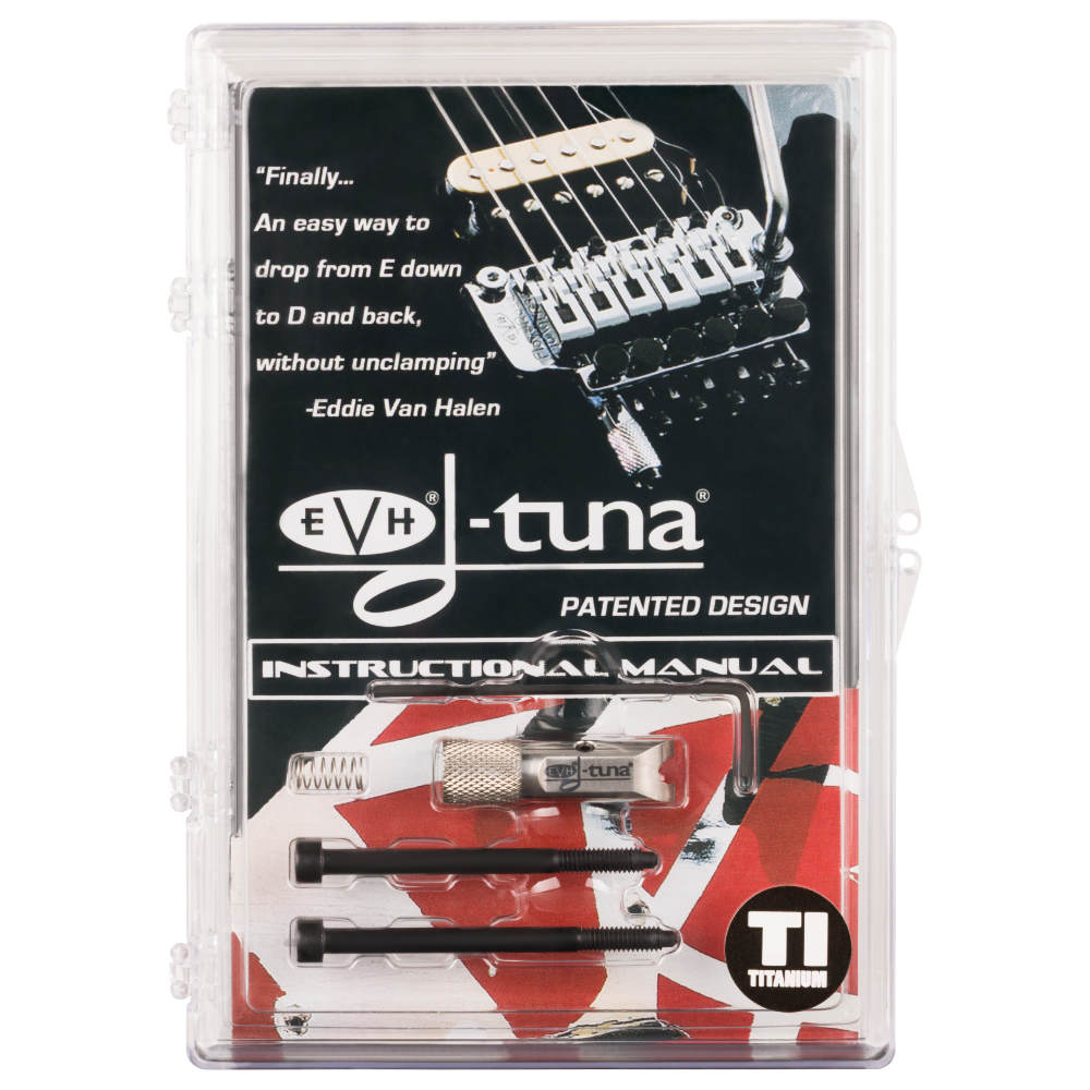 EVH イーブイエイチ D-Tuna Silver Titanium チタン製 ギターパーツ