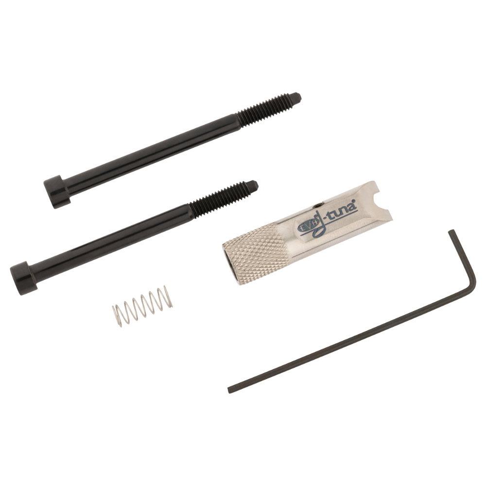 EVH イーブイエイチ D-Tuna Silver Titanium チタン製 ギターパーツ 本体画像