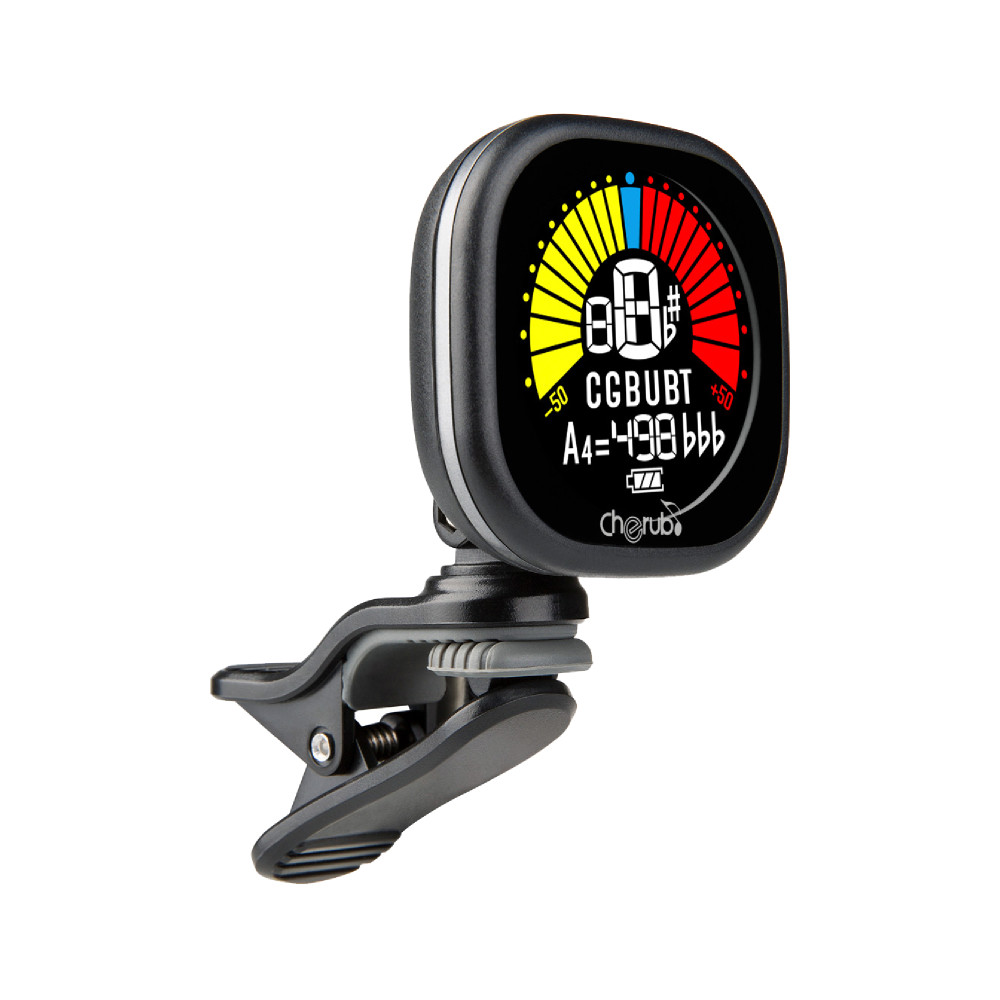 Cherub チェルブ WST-675 V2 クリップチューナー USB充電式 アングル