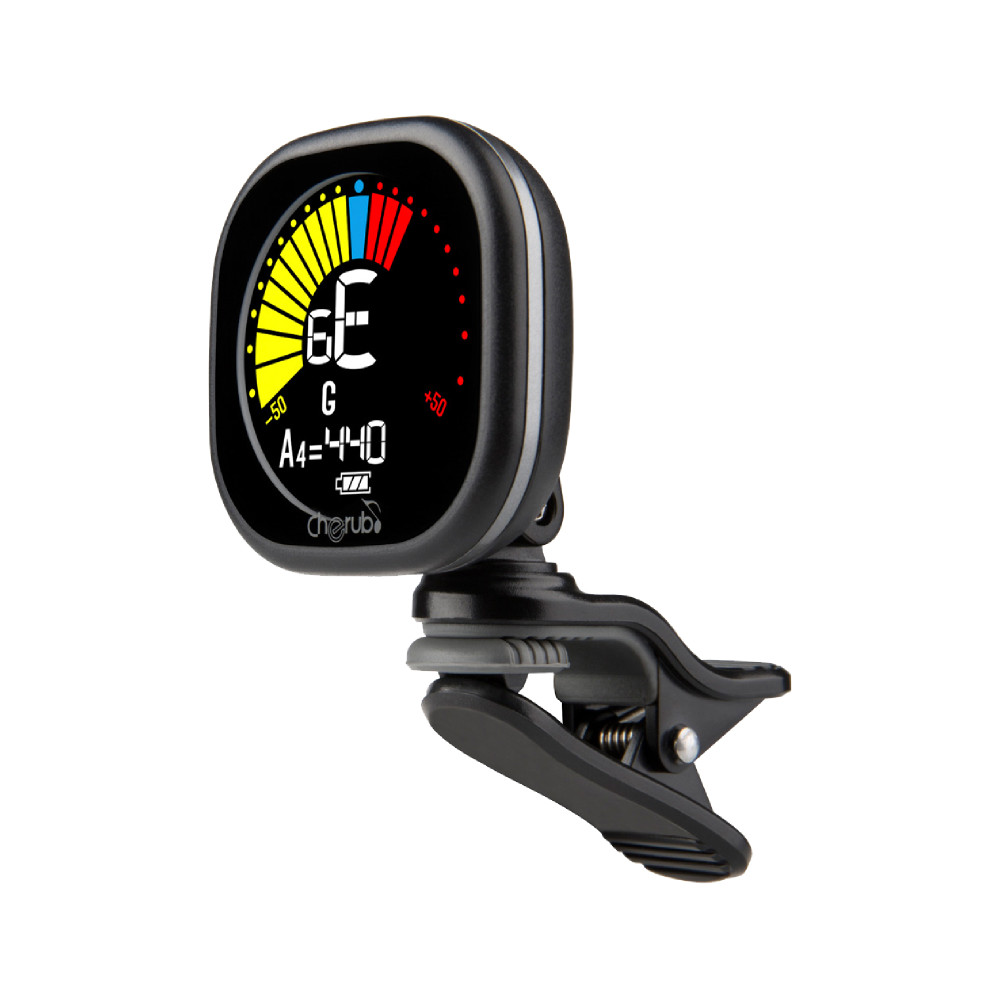 Cherub チェルブ WST-675 V2 クリップチューナー USB充電式 アングル