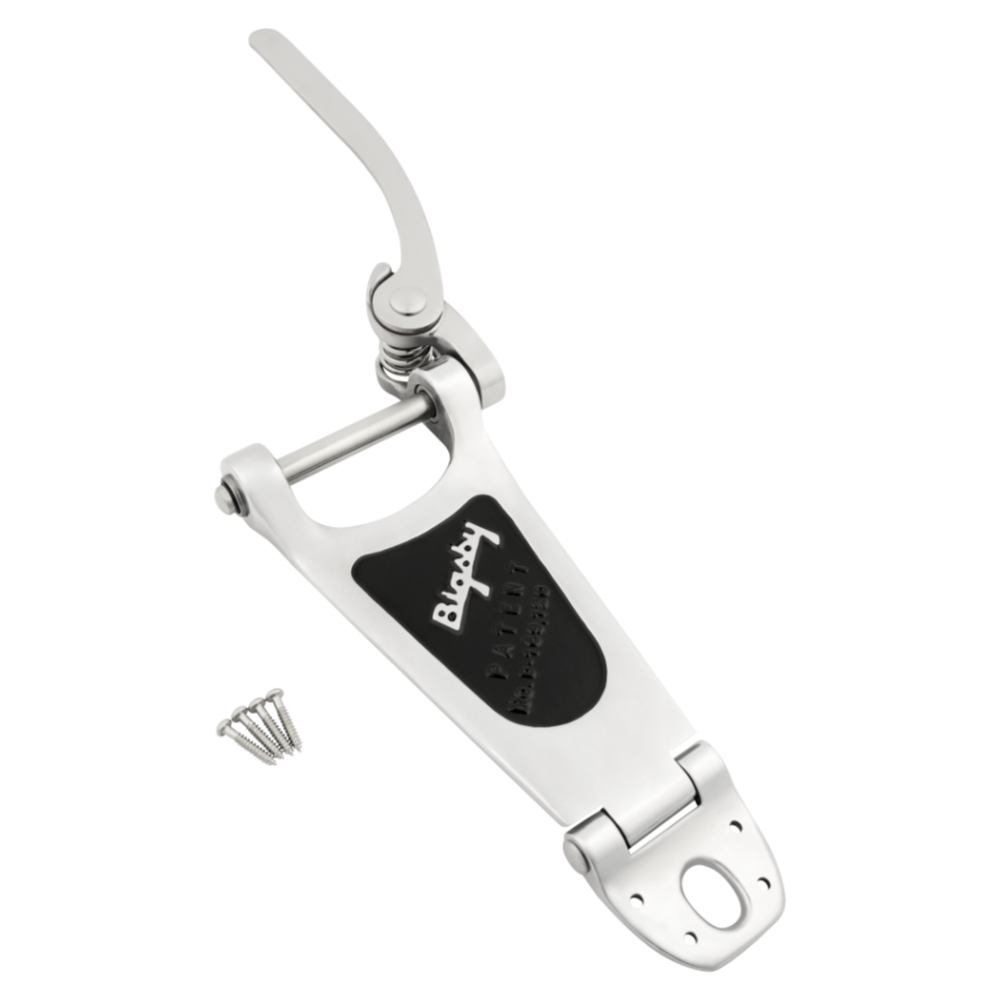 BIGSBY ビグスビー B6 Vibrato Tailpiece Polished Aluminum Extra Short Hinge ヴィブラート トレモロユニット