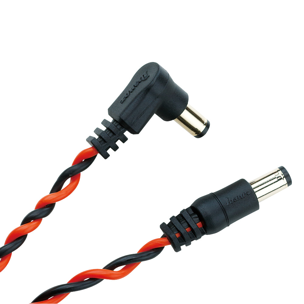 IBANEZ アイバニーズ DCT24-BNR Twisted-pair DC Cable 60cm DCケーブル プラグ画像