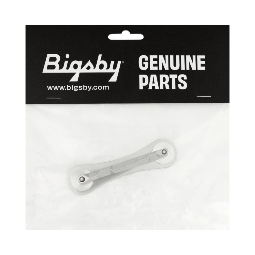 BIGSBY ビグスビー Sorkin (Bowtie) Bridge Assembly Wound-G Compensated Polished Aluminum ギターブリッジ アッセンブリ パッケージ画像