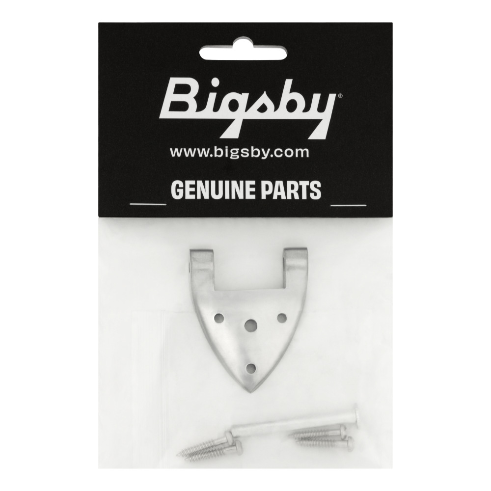 BIGSBY ビグスビー B3/6C Gretsch Hinge with Hinge Pin and Screws Polished トレモロユニット用ヒンジ パッケージ画像