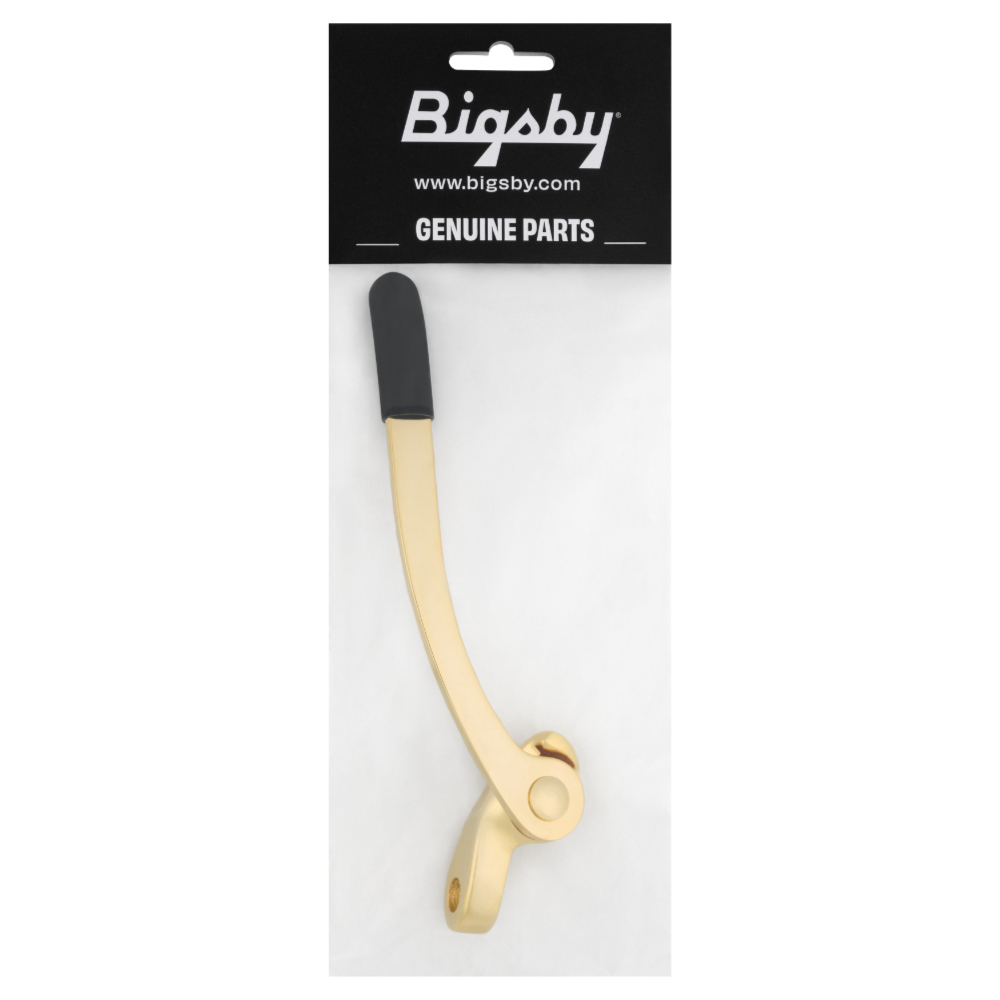 BIGSBY ビグスビー Handle Assembly Left-Hand Standard Flat 8インチ Gold 左利き用 レフトハンド用 トレモロアーム パッケージ画像