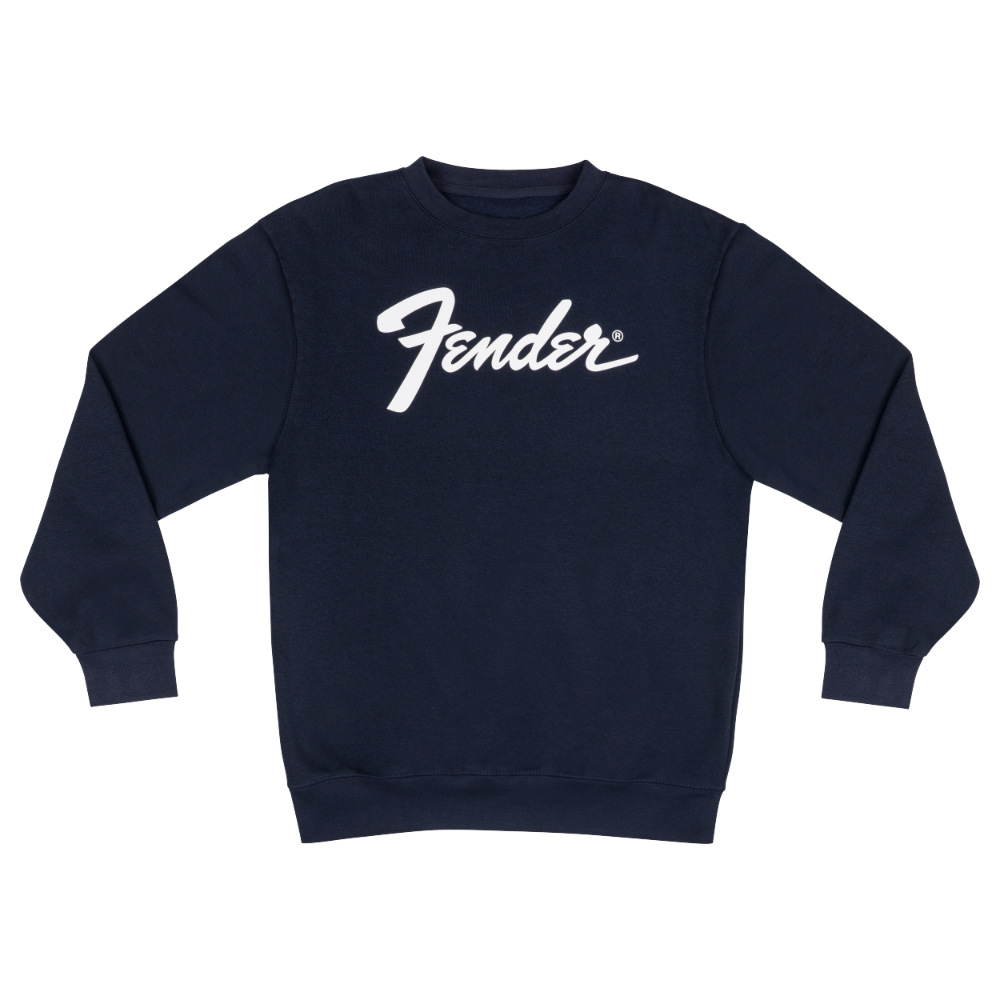 Fender フェンダー Transition Logo Sweatershirt Navy XLサイズ トレーナー ネイビー