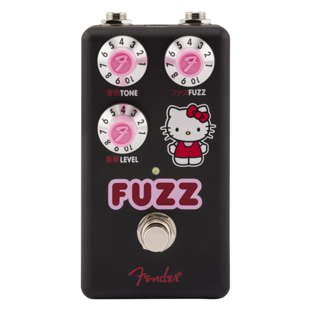 Fender フェンダー x Hello Kitty Black Fuzz Pedal ファズ ギターエフェクター