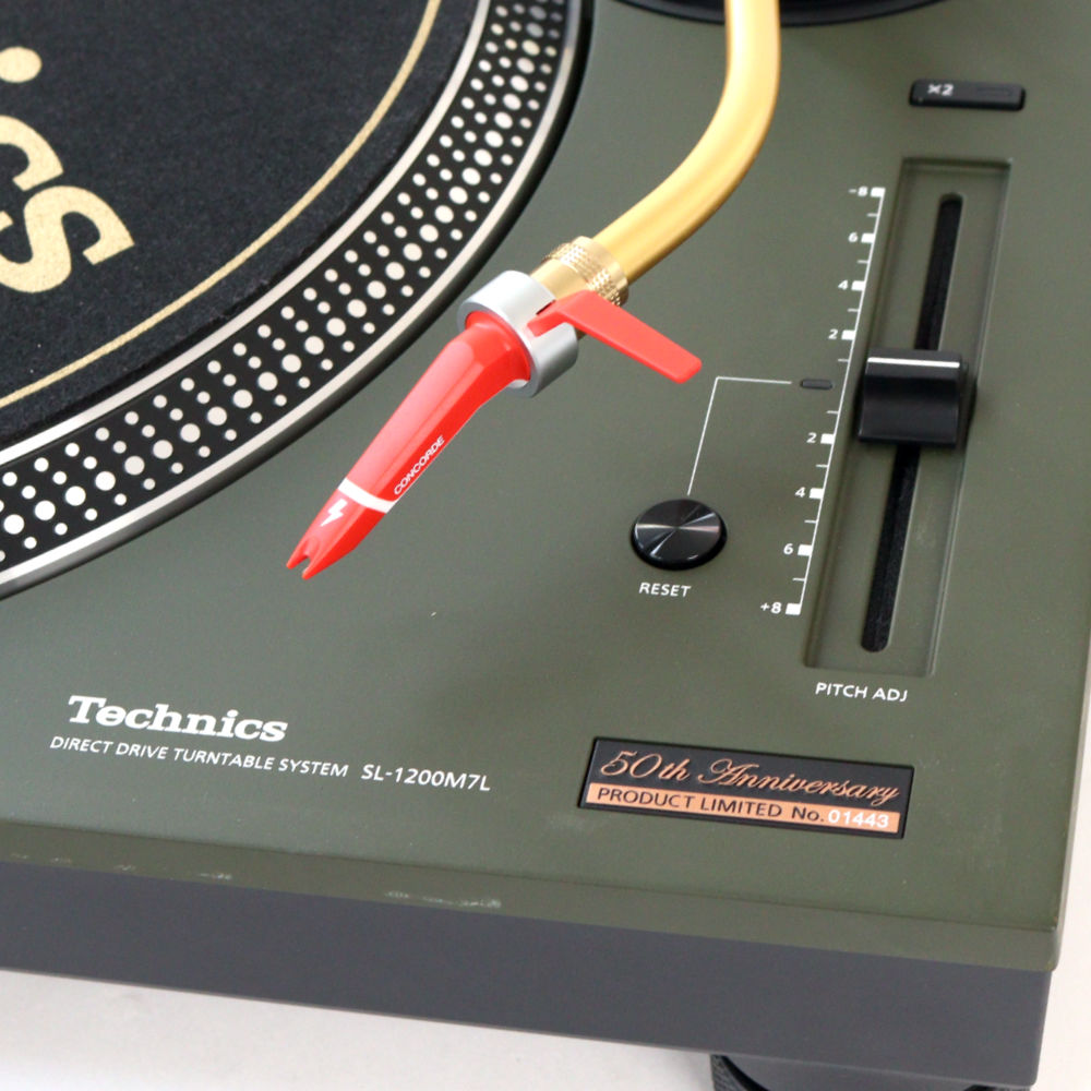 中古】 ターンテーブル Technics SL-1200M7L-G Green Ortofon
