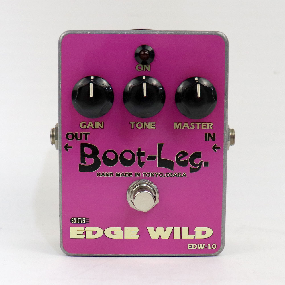 【中古】 Boot-Leg EDW-1.0 EDGE WILD ギターエフェクター 正面