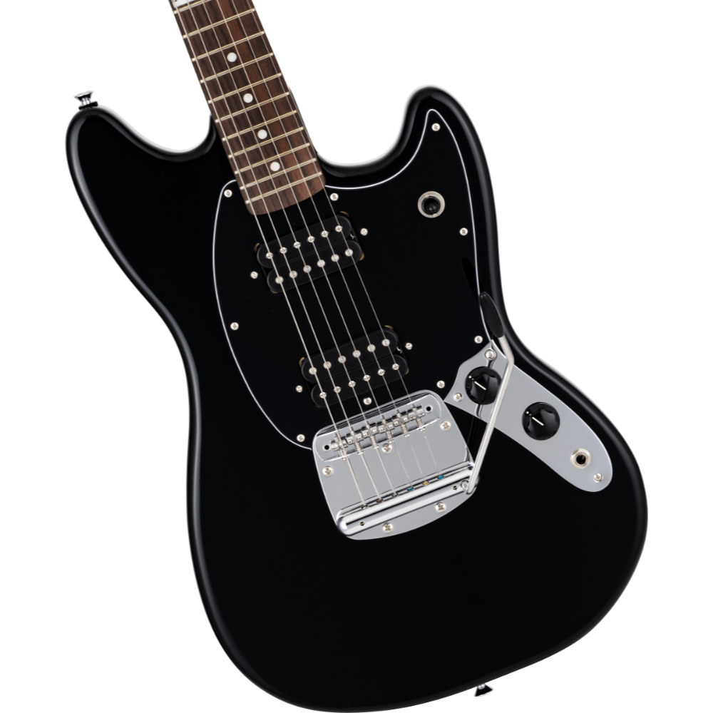 Fender フェンダー Chilli Beans. Moto Mustang Black エレキギター ボディ画像