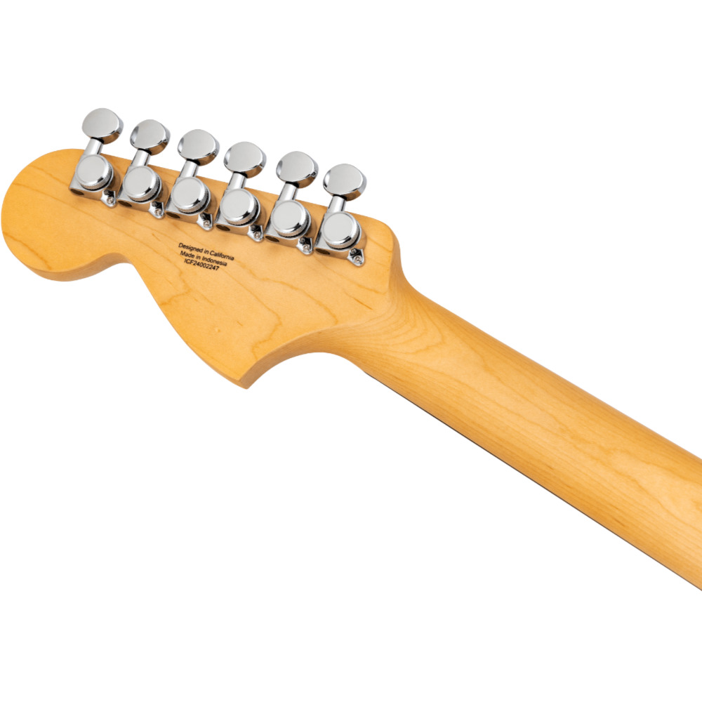 Fender フェンダー Chilli Beans. Moto Mustang Black エレキギター ヘッドバック画像