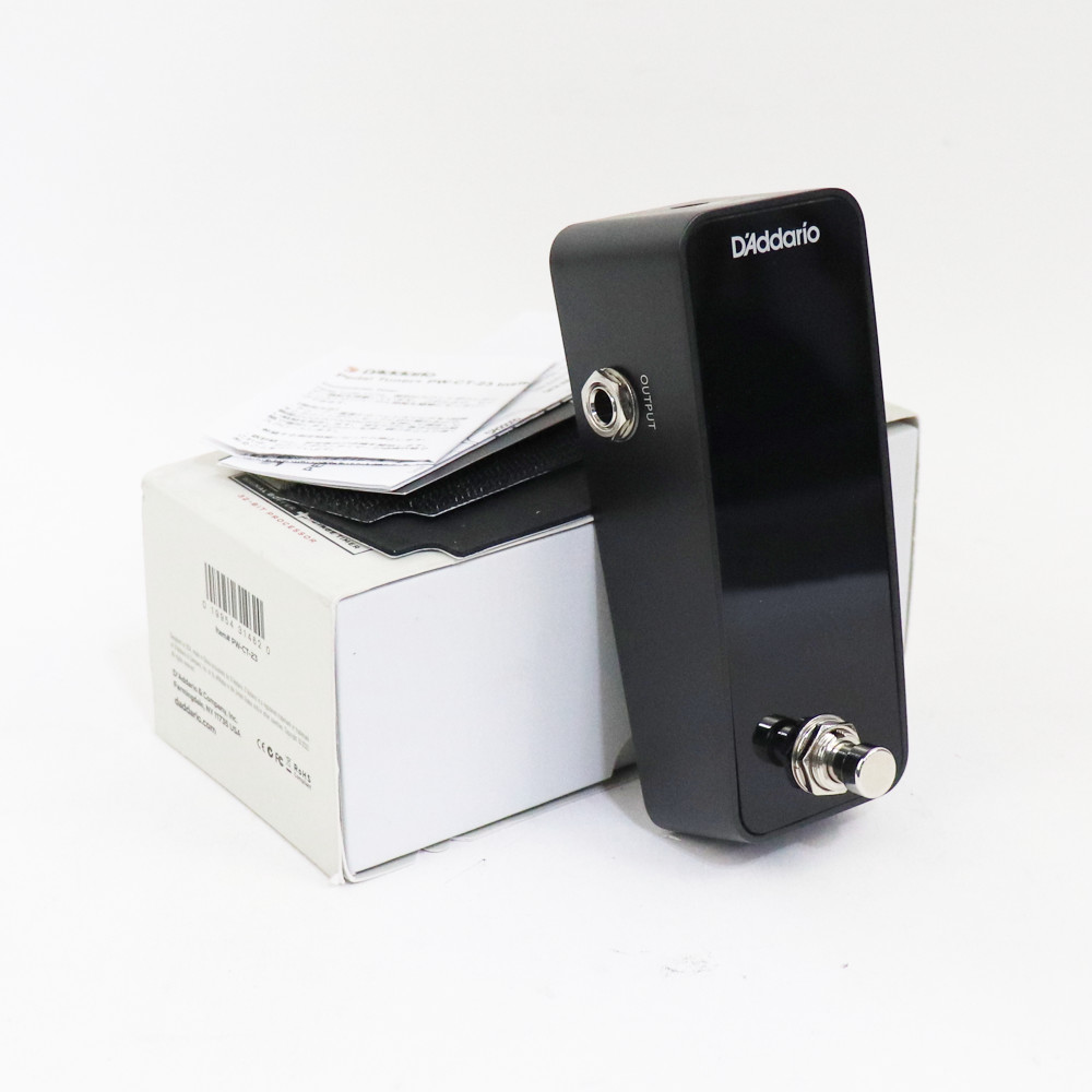 D'Addario ダダリオ ペダルチューナー クロマチックタイプ Chromatic Pedal Tuner Plus バッファードバイパ | D\u0027Addario ダダリオ ペダルチューナー クロマチックタイプ