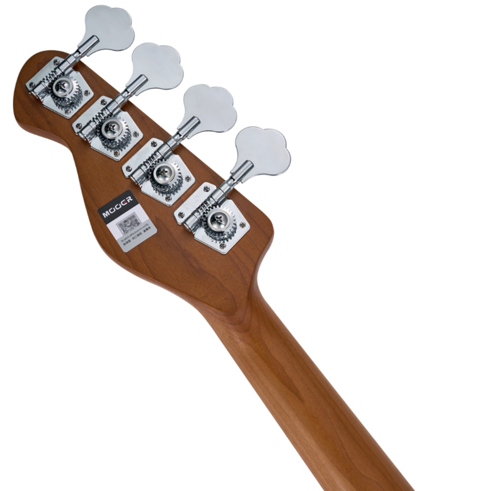 Mooer ムーアー MBJ410 Metal Blue エレキベース ヘッドバック画像