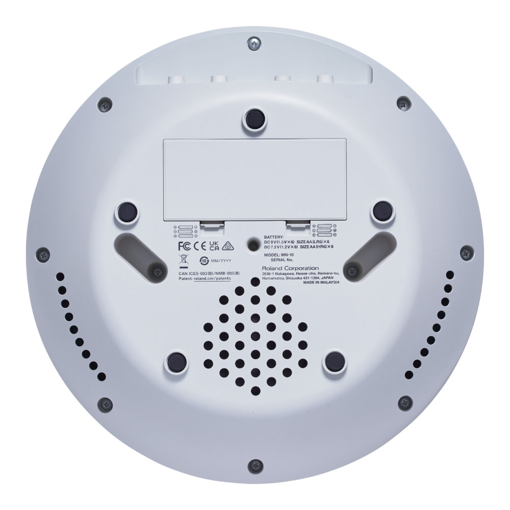 電子スチールパン ROLAND MN-10 Mood Pan Electronic Hand Percussion ローランド 電子パーカッション 底面