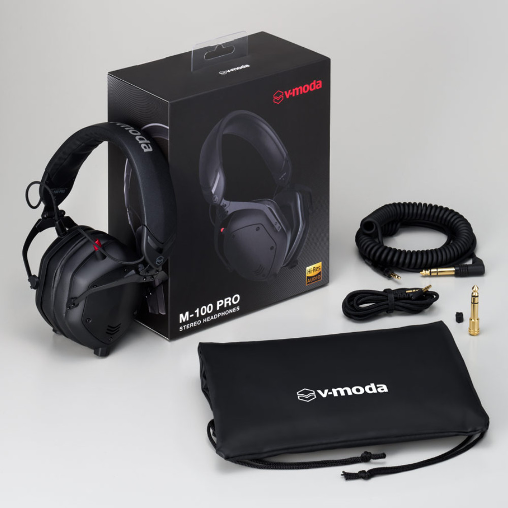DJヘッドホン V-moda ブイモーダ M-100PRO DJ Headphone 付属品画像