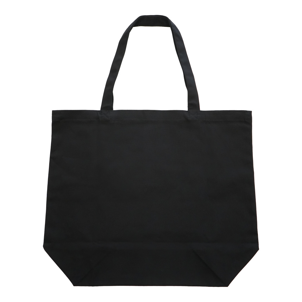 One Control ワンコントロール トートバッグ L ブラックキャンバス 背面画像