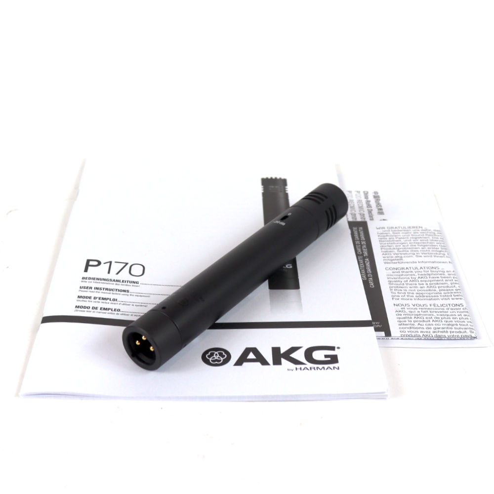 中古】 マイク コンデンサーマイク AKG P170 ペンシル型