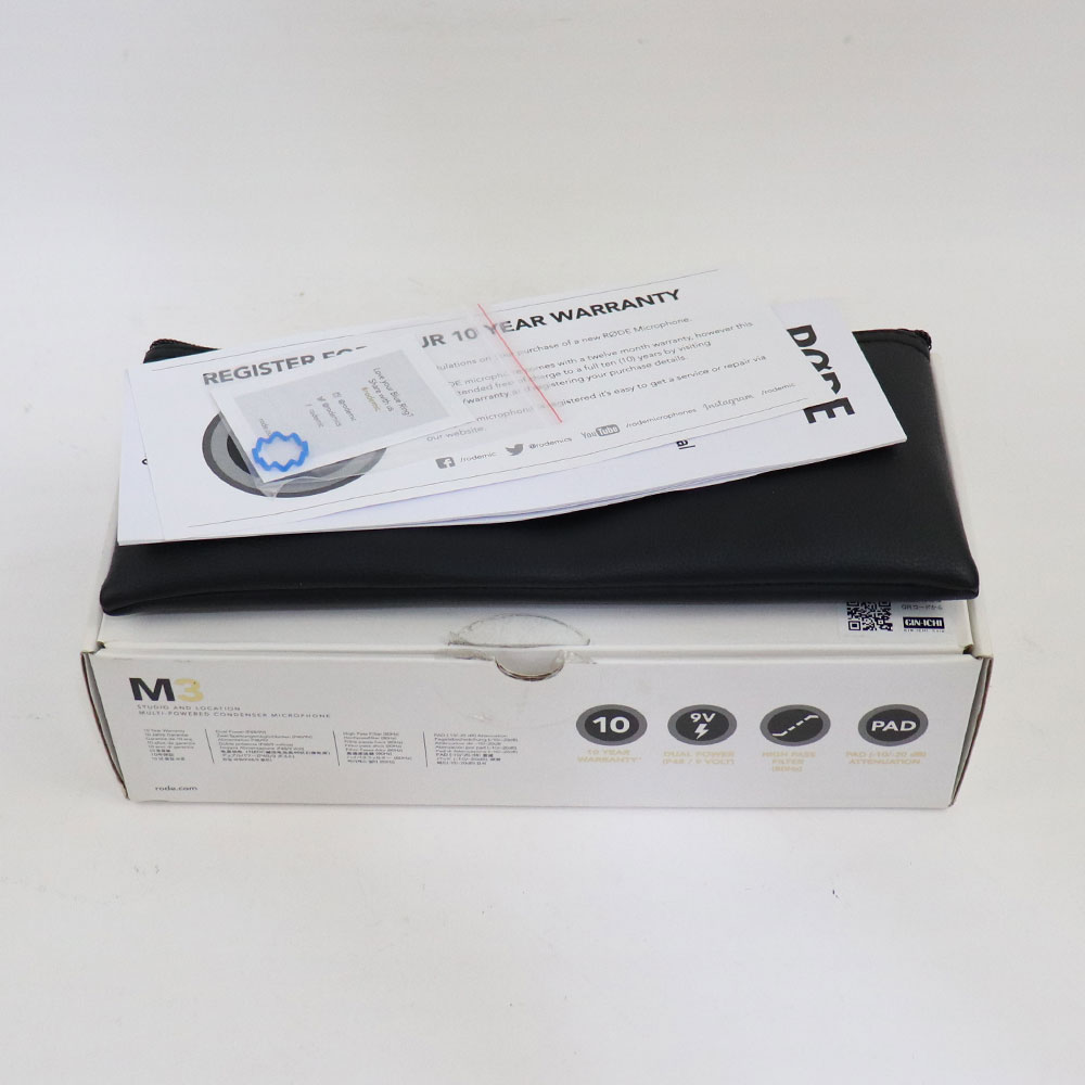 中古】 コンデンサーマイク RODE MICROPHONES M3([USED] ロード) | web