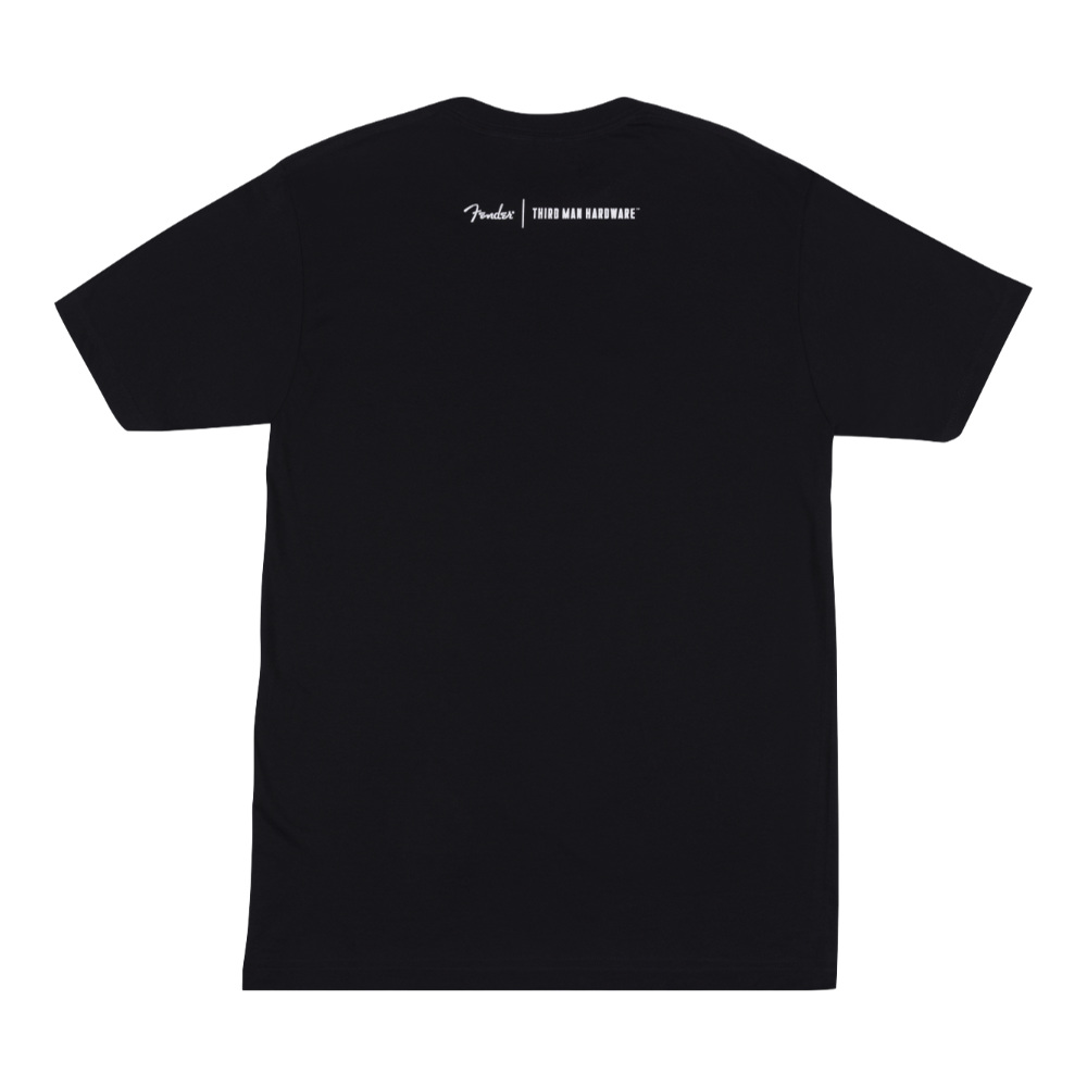 Fender フェンダー Fender x Third Man Hardware Tee Black Lサイズ Tシャツ 裏面