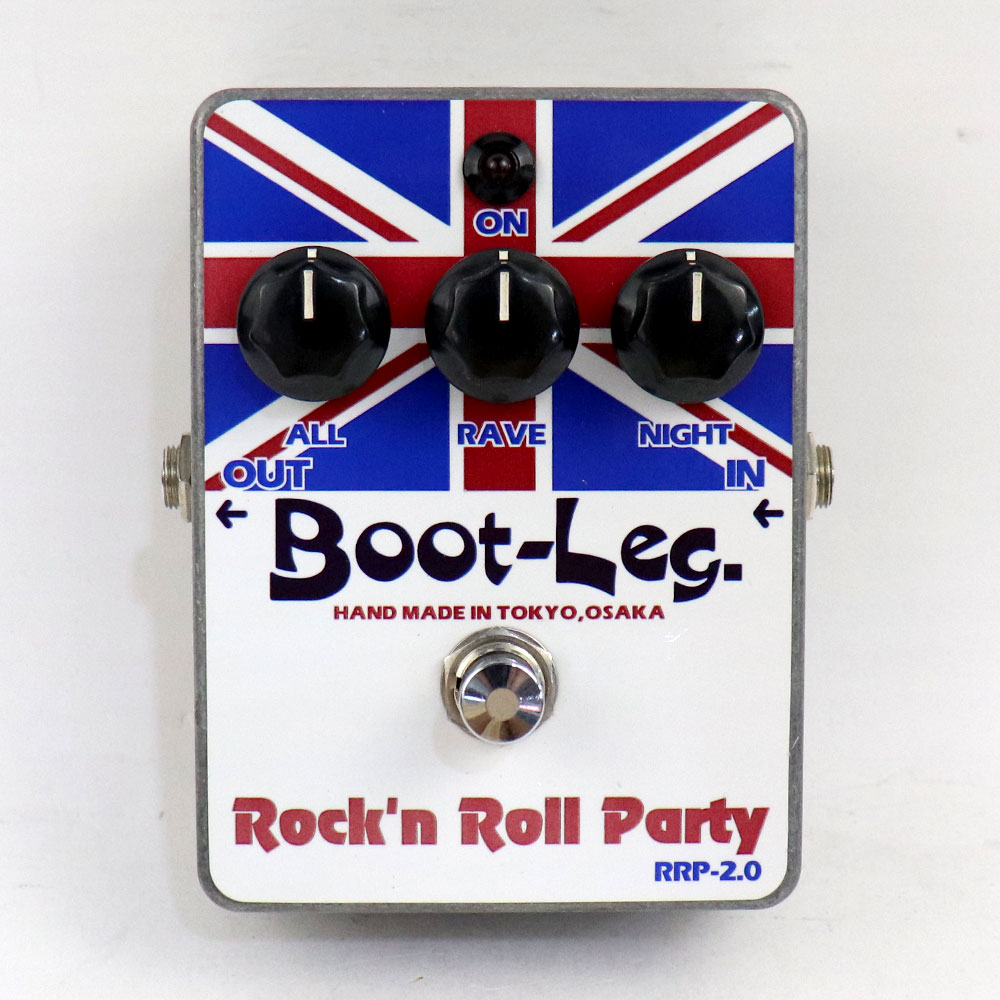 【中古】 オーバードライブ エフェクター Boot-Leg RRP-2.0 Rock’n Roll Party ギターエフェクター