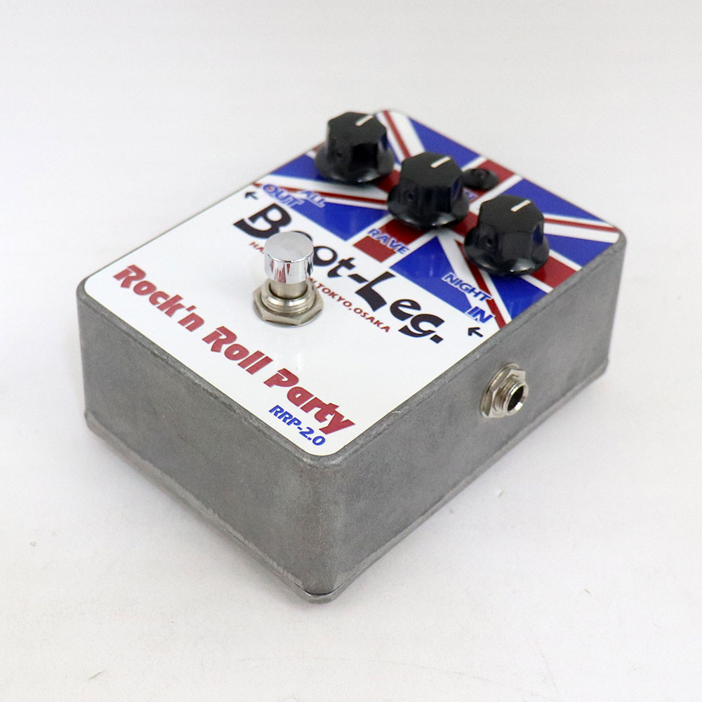【中古】 オーバードライブ エフェクター Boot-Leg RRP-2.0 Rock’n Roll Party ギターエフェクター 全体