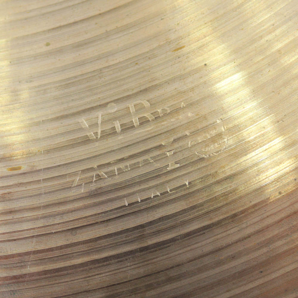 【中古】 クラッシュシンバル ザンキ ZANKI crash medio thin 18インチ ロゴ