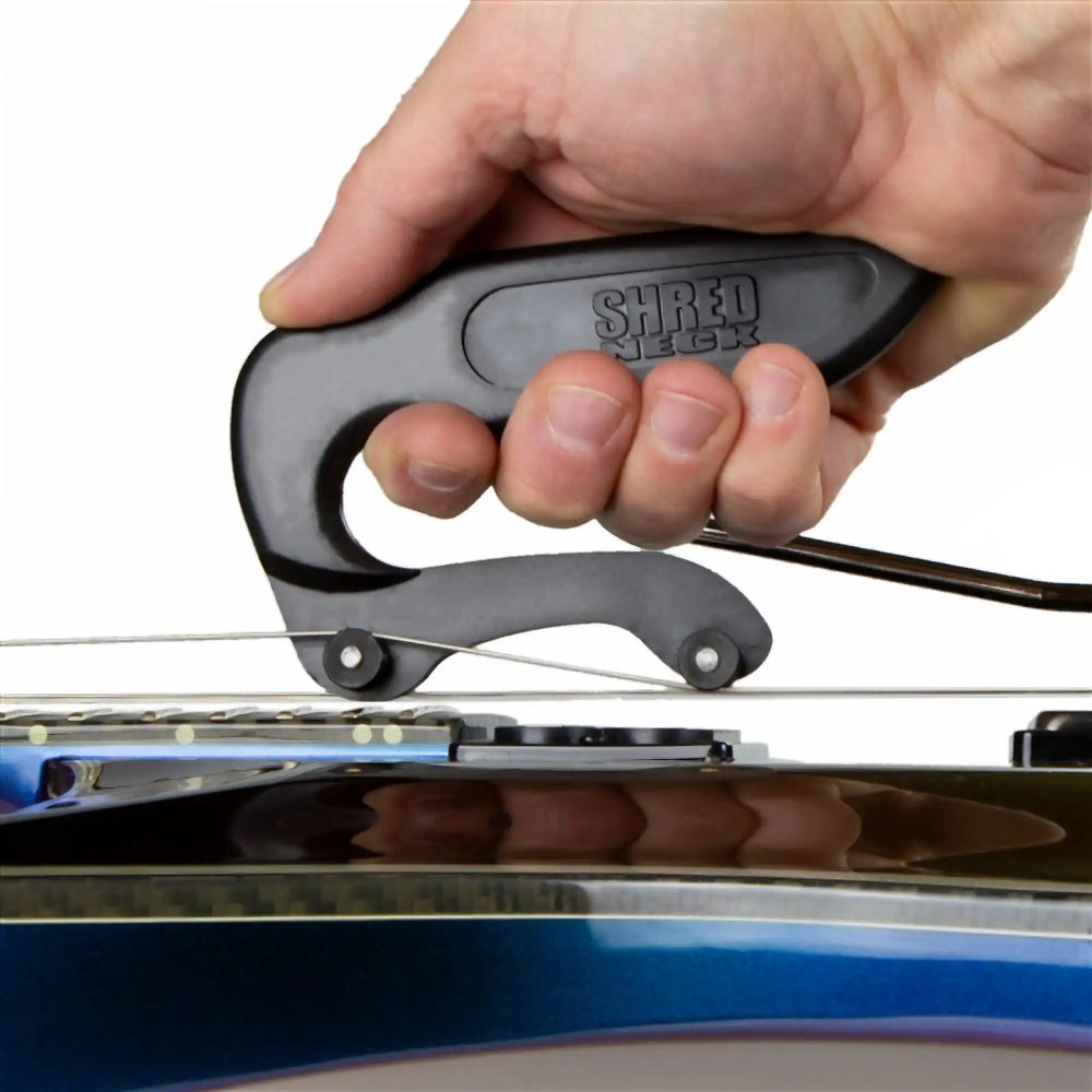 SHRED NECK シュレッドネック String Stretcher 弦交換後の弦伸ばしに 使用例