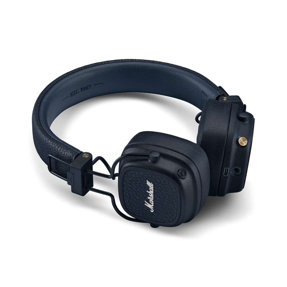 MARSHALL マーシャル Major V Midnight Blue ワイヤレスヘッドホン ミッドナイトブルー Bluetooth 5.3 サブ画像4