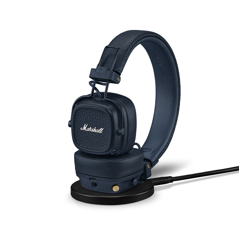 MARSHALL マーシャル Major V Midnight Blue ワイヤレスヘッドホン ミッドナイトブルー Bluetooth 5.3 サブ画像6