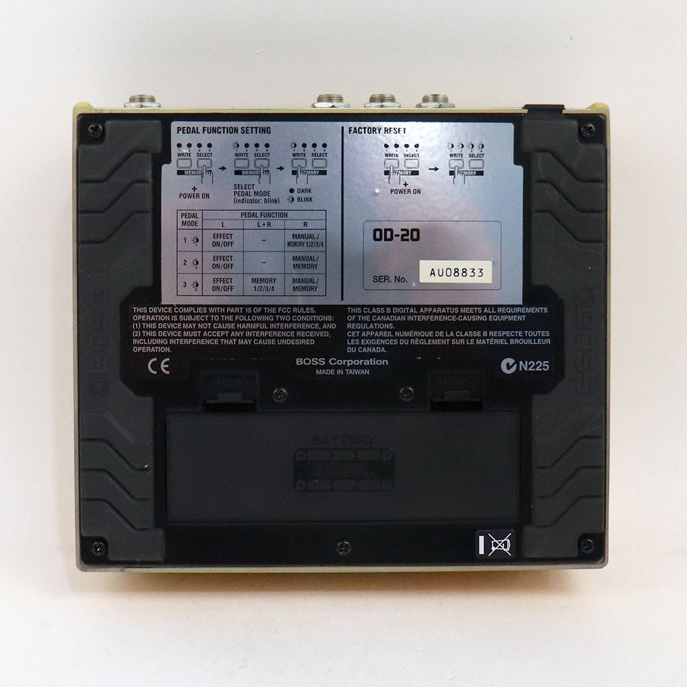 希少！BOSS OD-20 オーバードライブ/ディストーション 中古】 オーバードライブ ディストーション BOSS OD-20