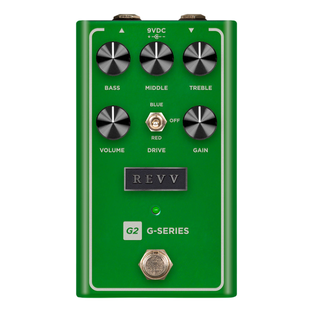 REVV Amplification レヴ アンプリフィケーション G2 V2 オーバードライブ ギターエフェクター