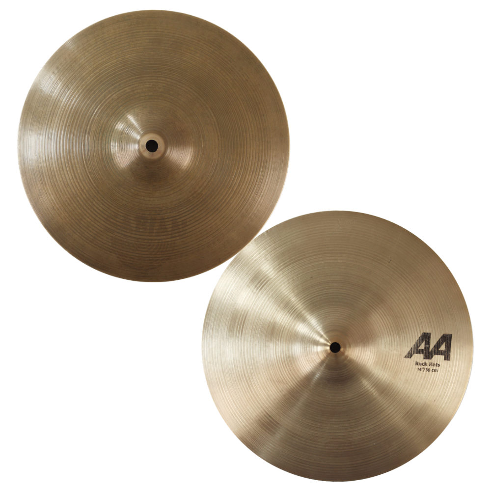 【中古】ハイハットシンバル セイビアン SABIAN AA Rock Hats Pair 14インチ ペア
