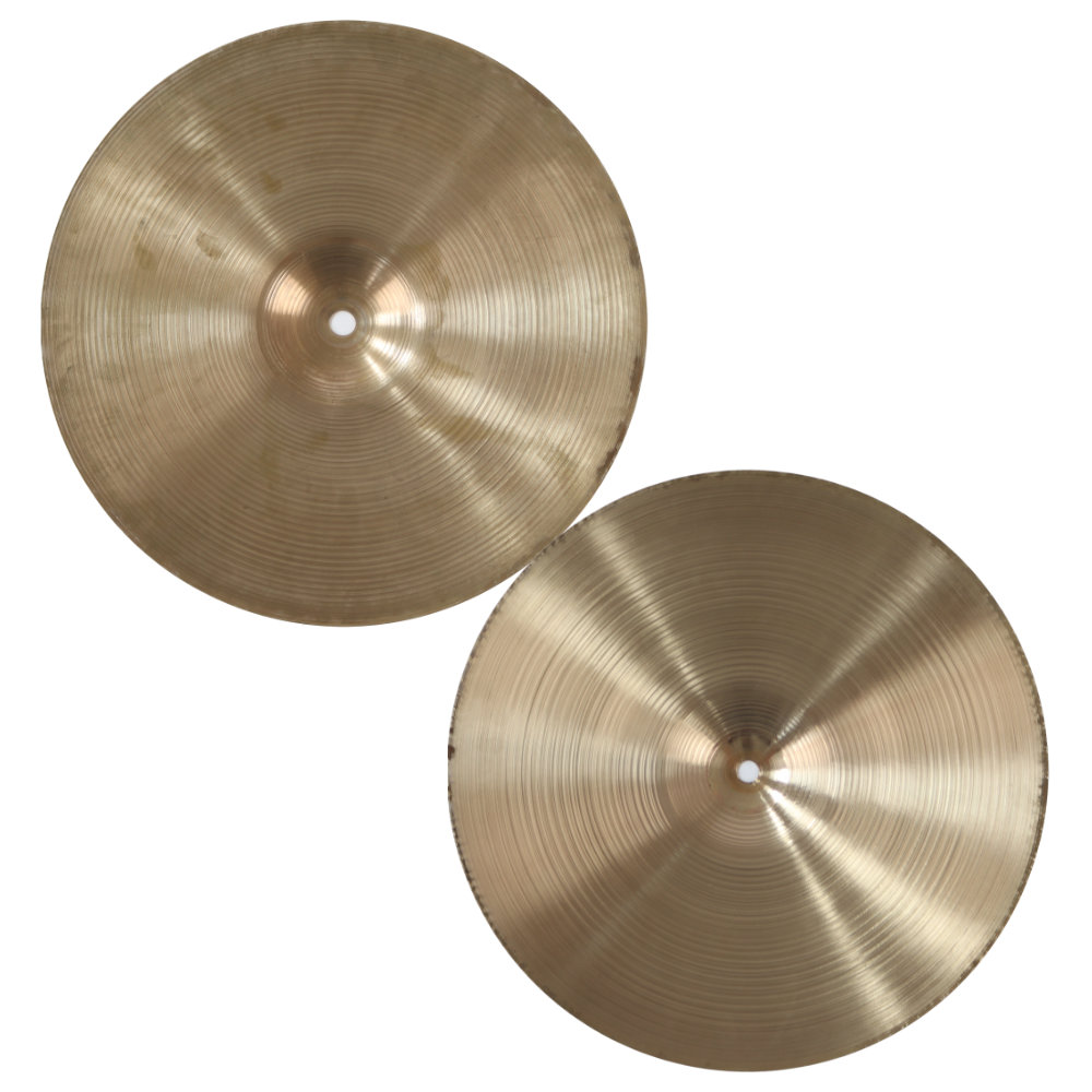 【中古】ハイハットシンバル セイビアン SABIAN AA Rock Hats Pair 14インチ ペア 底面