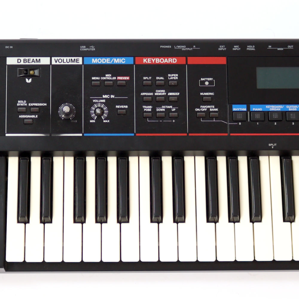 Roland JUNO-DI シンセサイザー 美品 完動品 Roland - JUNO-Di | Mobile Synthesizer with Song Player
