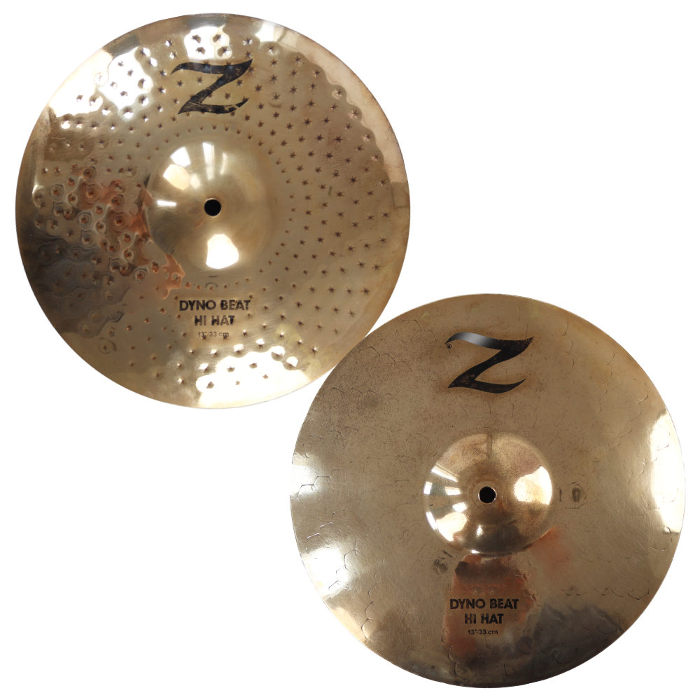 【中古】 ハイハットシンバル ジルジャン ZILDJIAN Z Zildjian DYNO BEAT HIHAT 13インチ