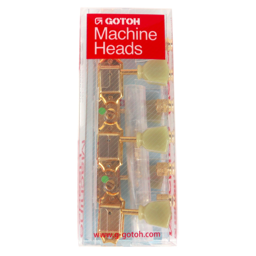 ゴトー GOTOH SD90-MG-SL-L3R3-Gold ギター用ペグ