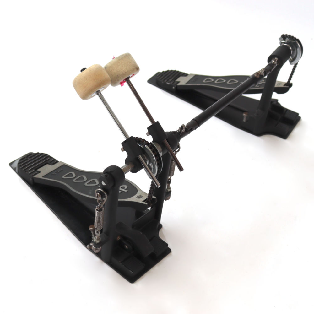 【中古】 ドラムツインペダル DW DW-4002 ツインペダル キックペダル ビーター側右