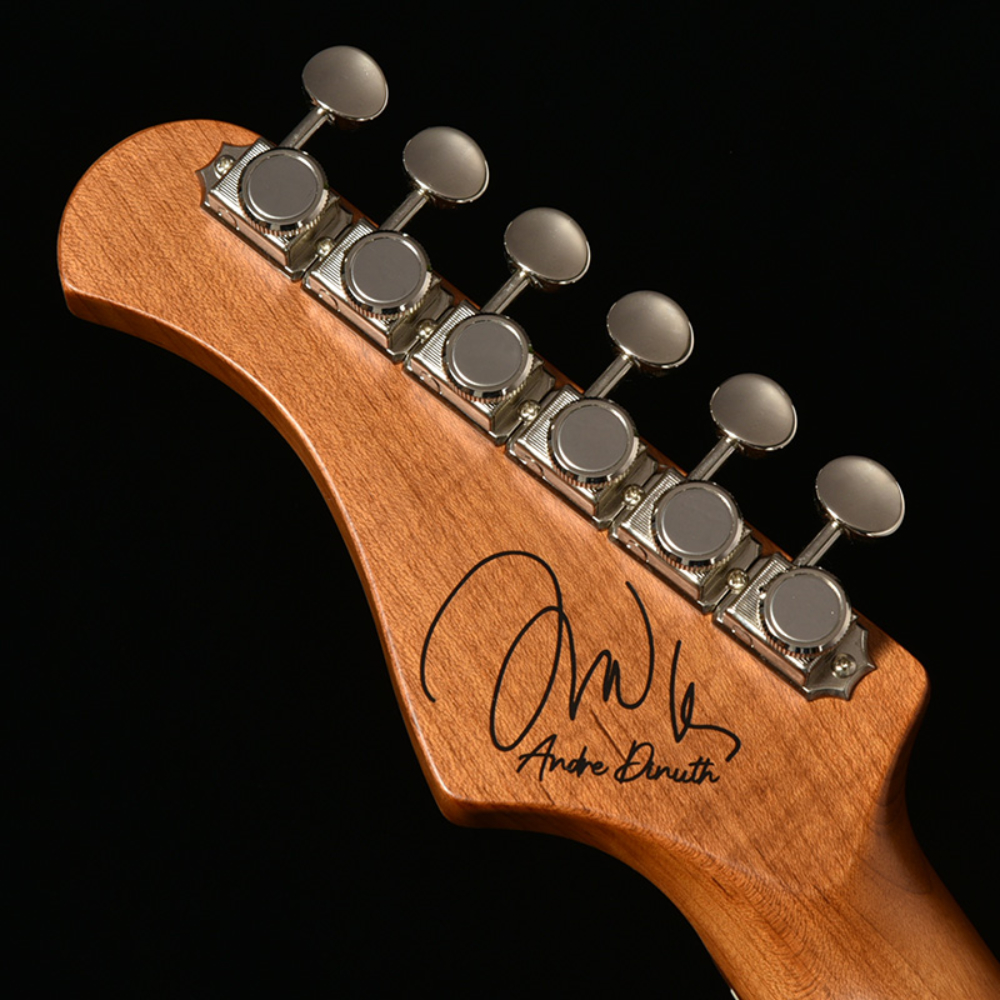 BACCHUS バッカス Universe Series TAC24AD-FMH RSM/M BLU-B エレキギター ヘッド部裏