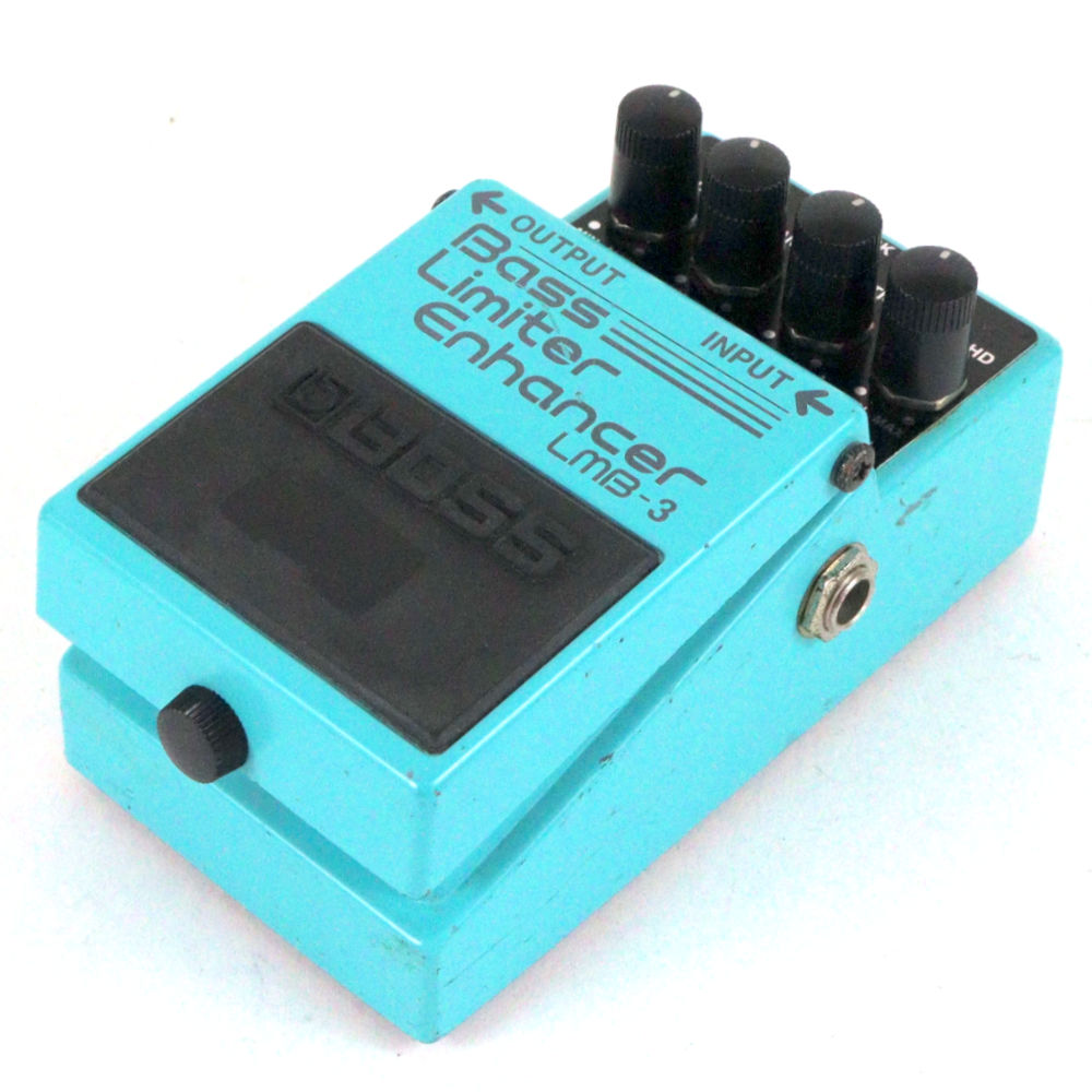 【中古】 リミッター エフェクター BOSS LMB-3 Bass Limiter Enhancer ベースエフェクター リミッターエンハンサー 右サイド