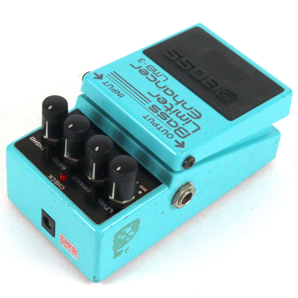 【中古】 リミッター エフェクター BOSS LMB-3 Bass Limiter Enhancer ベースエフェクター リミッターエンハンサー 左サイド
