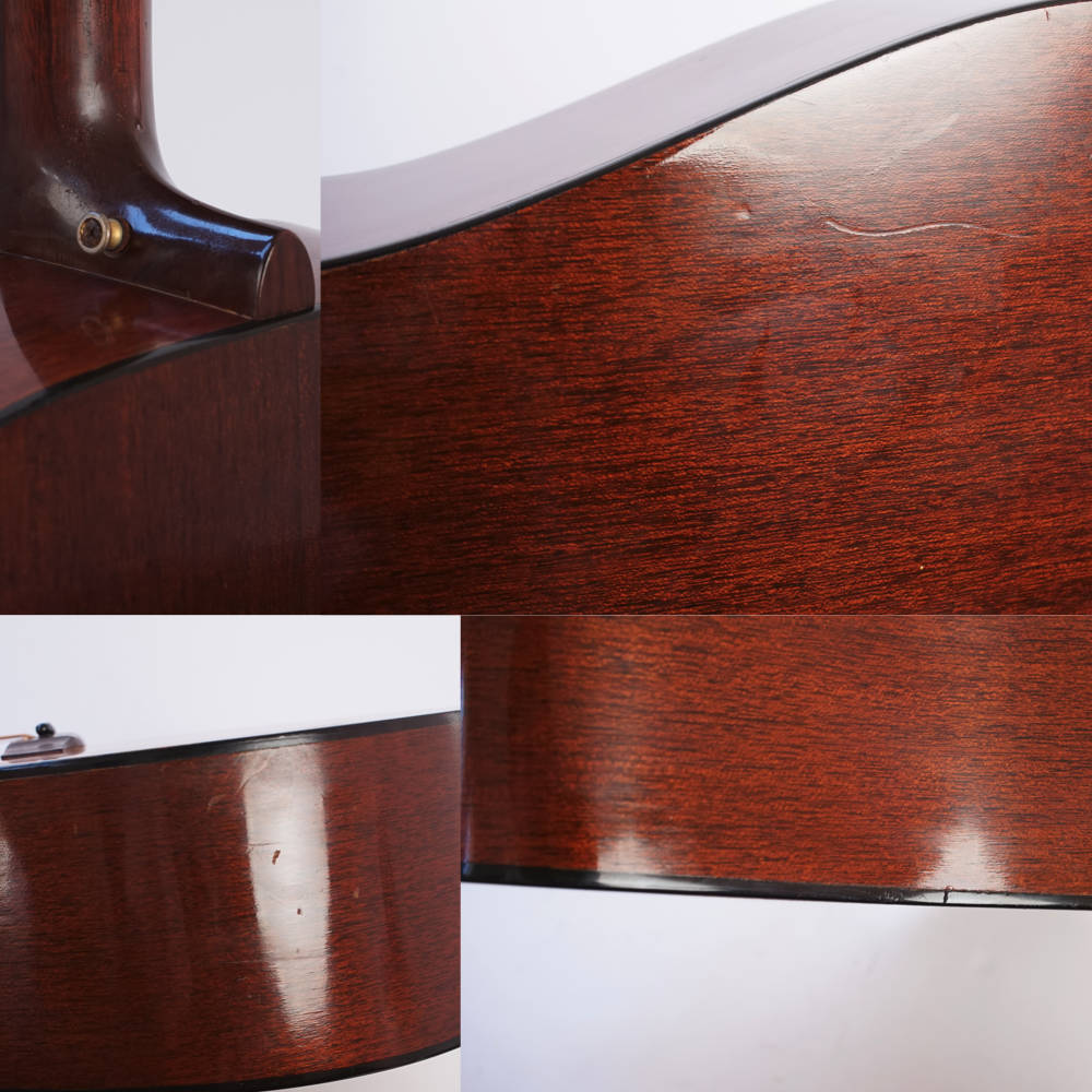 【中古】 アコースティックギター MARTIN D-18 1969年製 トップ割れ修正痕あり ボディバック