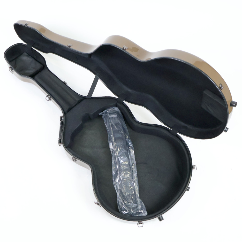 Grand Oply 16" JAZZ Archtop ブラウン アーチトップギター用ケース ケース内部